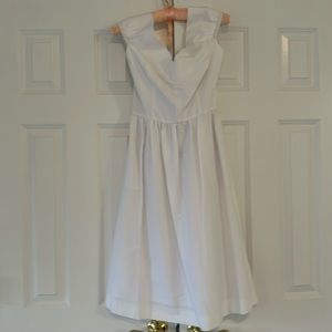 Milly white cocktail dress, size 8